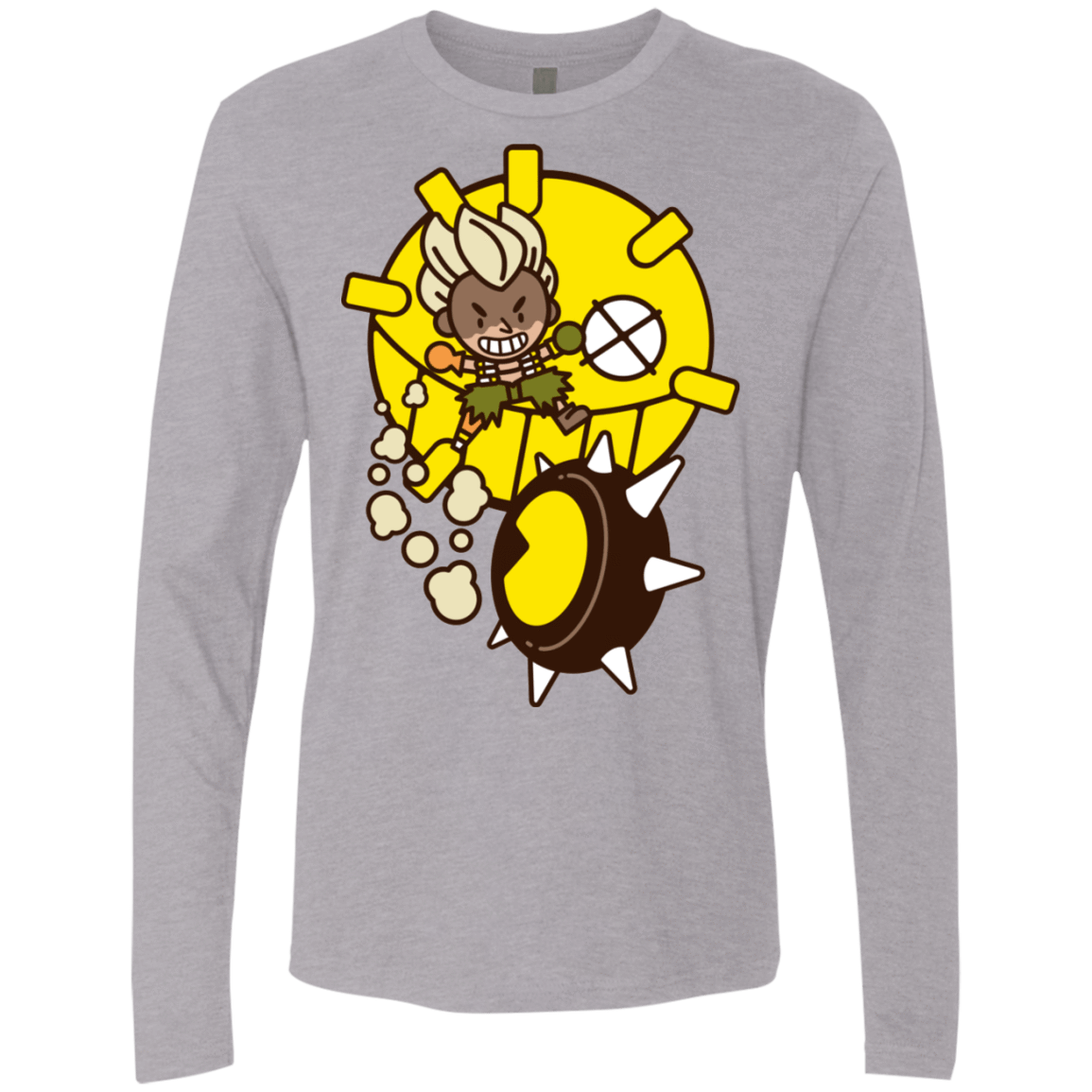 T-Shirts Heather Grey / S Fire in the Hole Men's Premium Long Sleeve