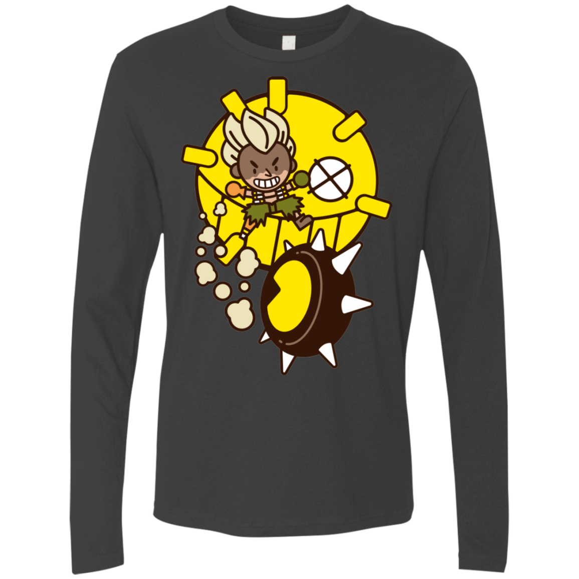 T-Shirts Heavy Metal / S Fire in the Hole Men's Premium Long Sleeve