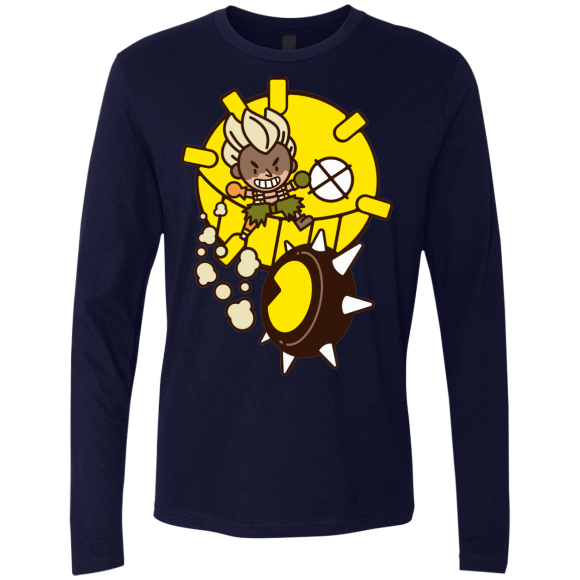 T-Shirts Midnight Navy / S Fire in the Hole Men's Premium Long Sleeve