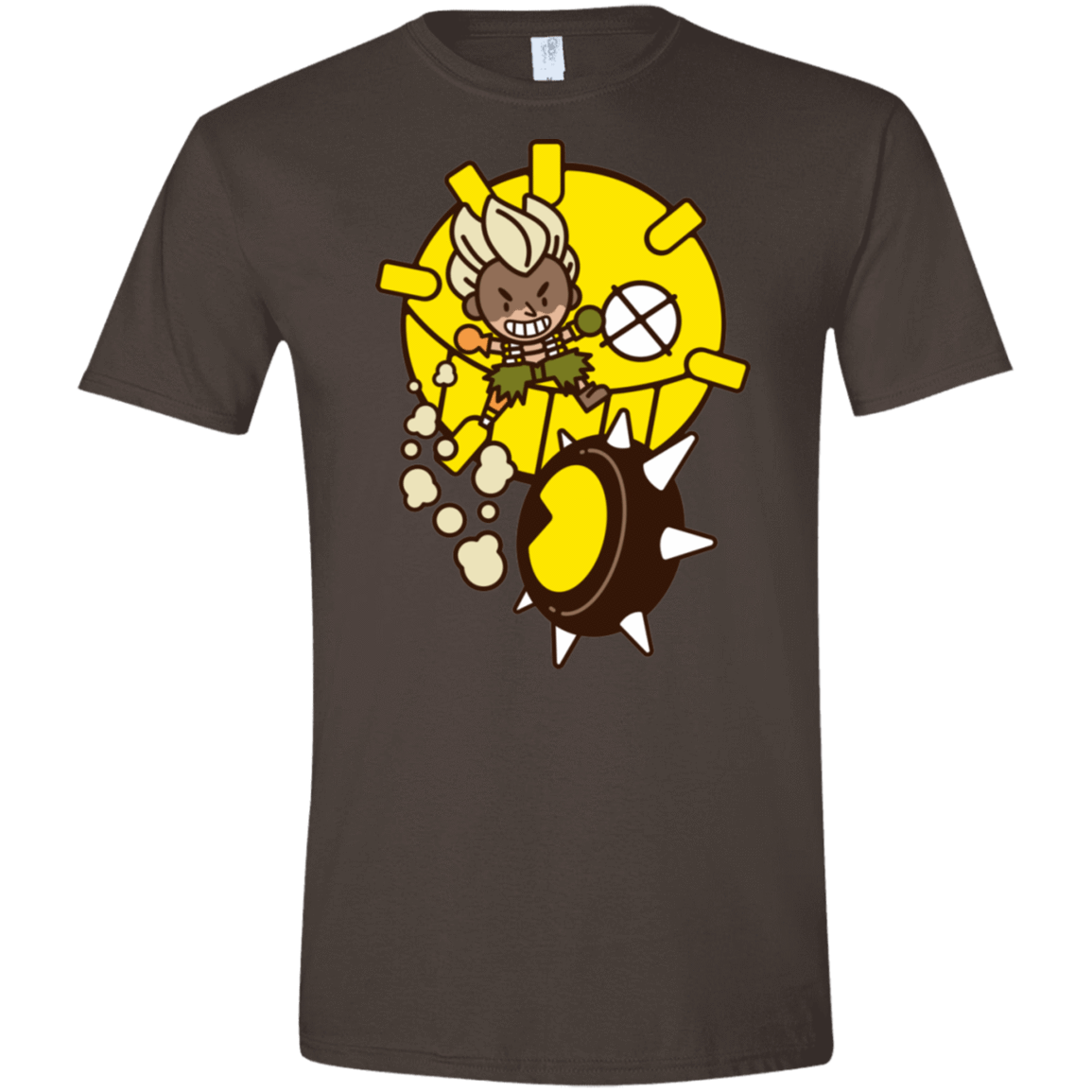 T-Shirts Dark Chocolate / S Fire in the Hole Men's Semi-Fitted Softstyle