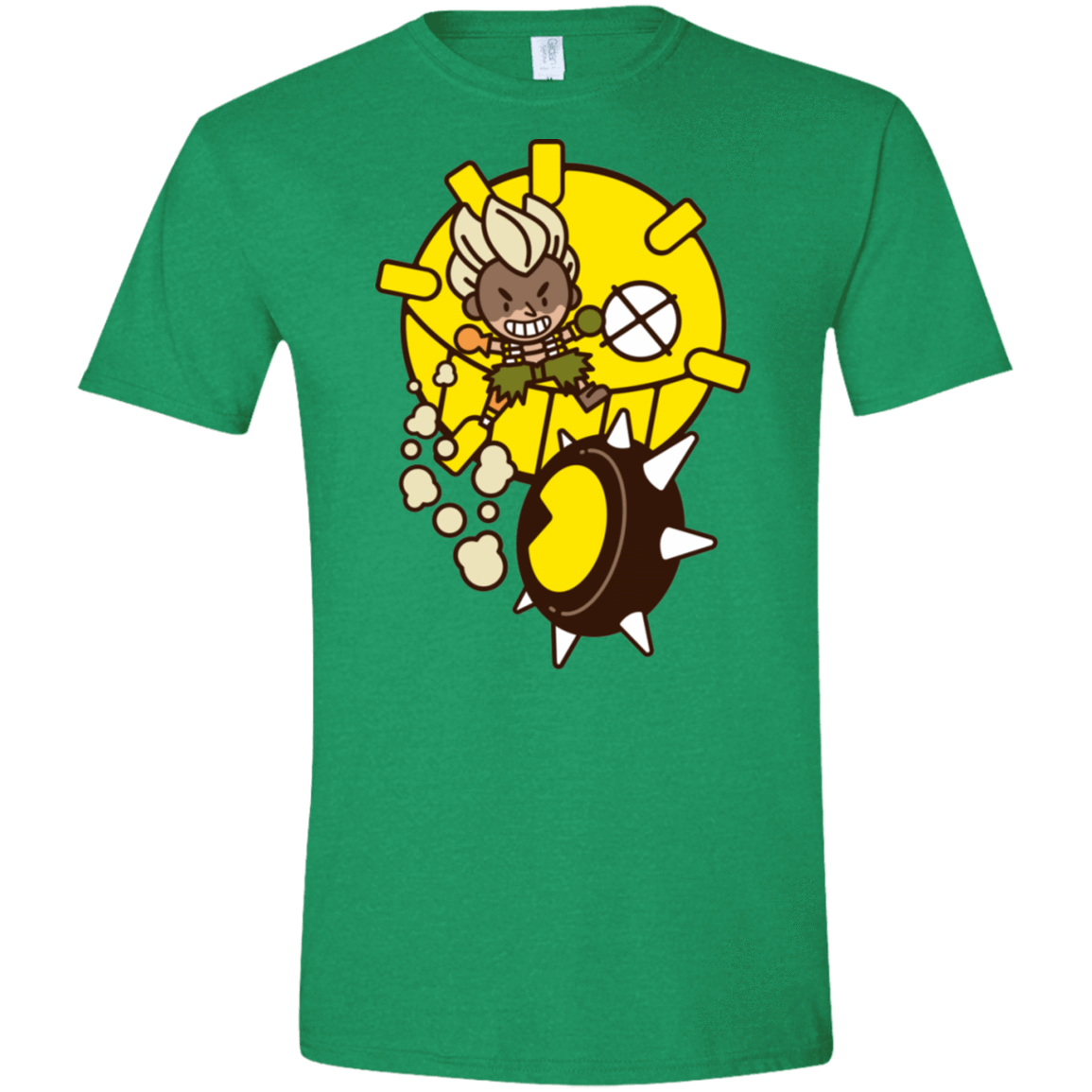 T-Shirts Heather Irish Green / S Fire in the Hole Men's Semi-Fitted Softstyle