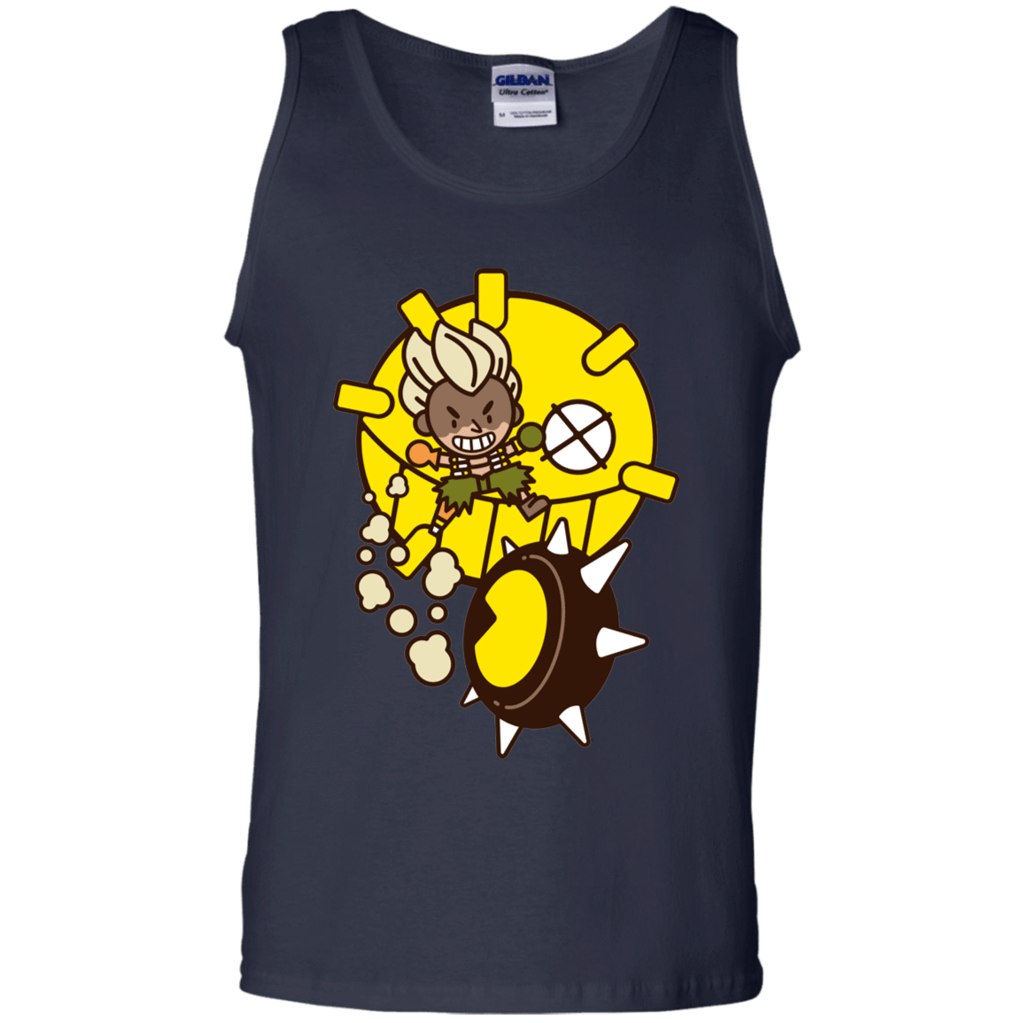 T-Shirts Navy / S Fire in the Hole Men's Tank Top