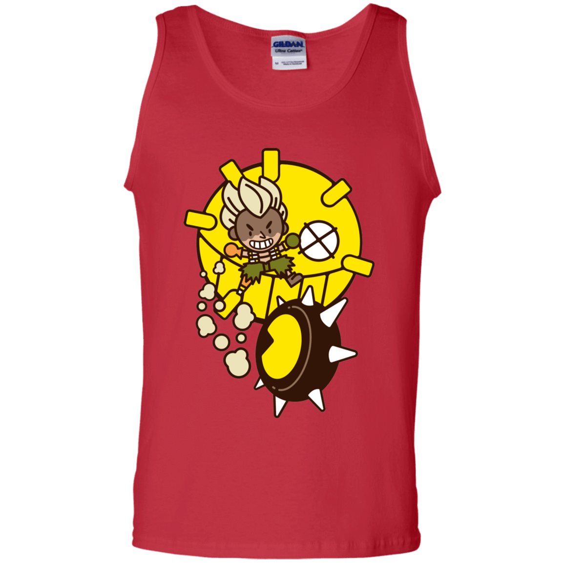 T-Shirts Red / S Fire in the Hole Men's Tank Top