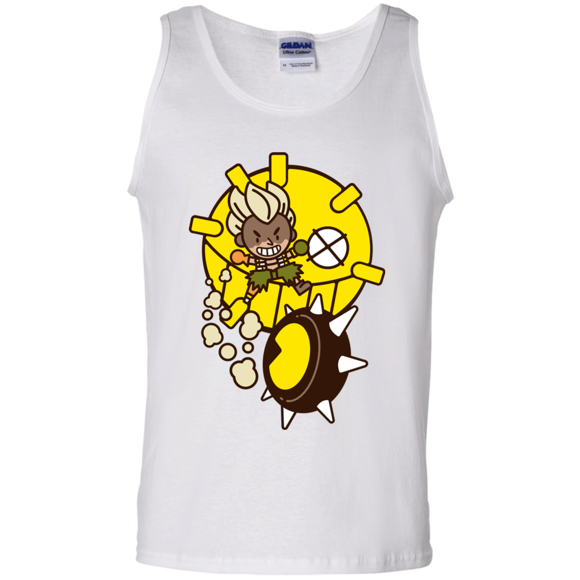 T-Shirts White / S Fire in the Hole Men's Tank Top