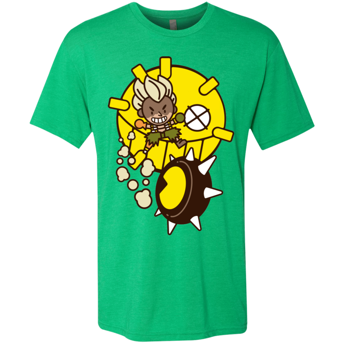 T-Shirts Envy / S Fire in the Hole Men's Triblend T-Shirt