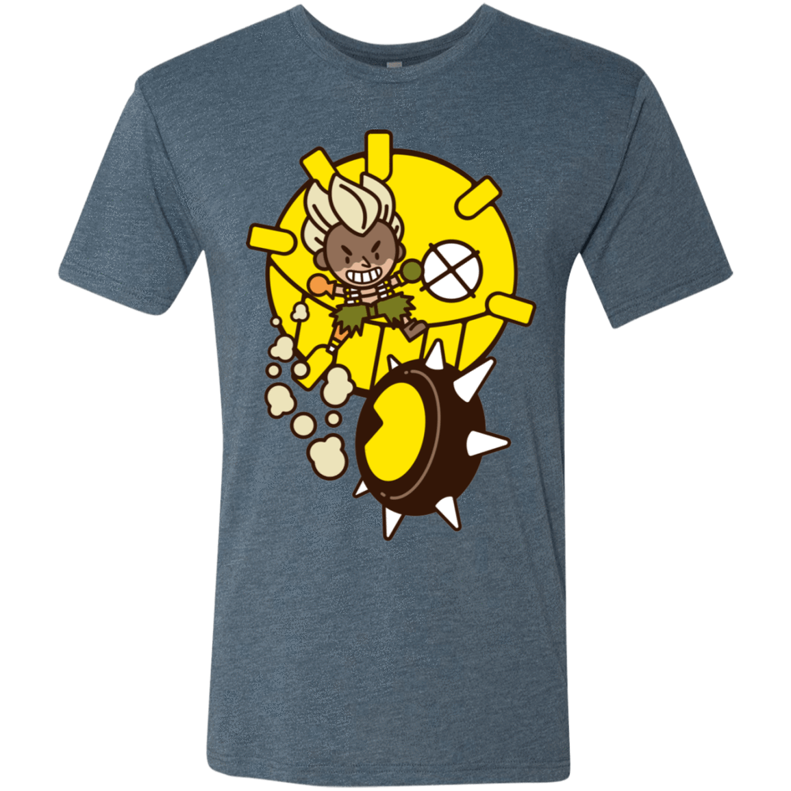 T-Shirts Indigo / S Fire in the Hole Men's Triblend T-Shirt