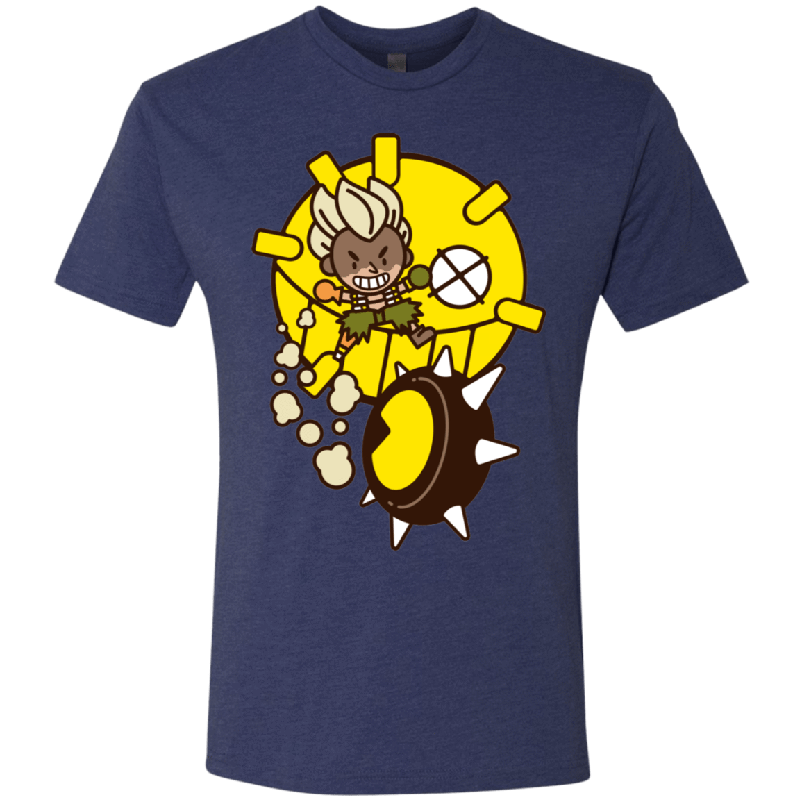 T-Shirts Vintage Navy / S Fire in the Hole Men's Triblend T-Shirt