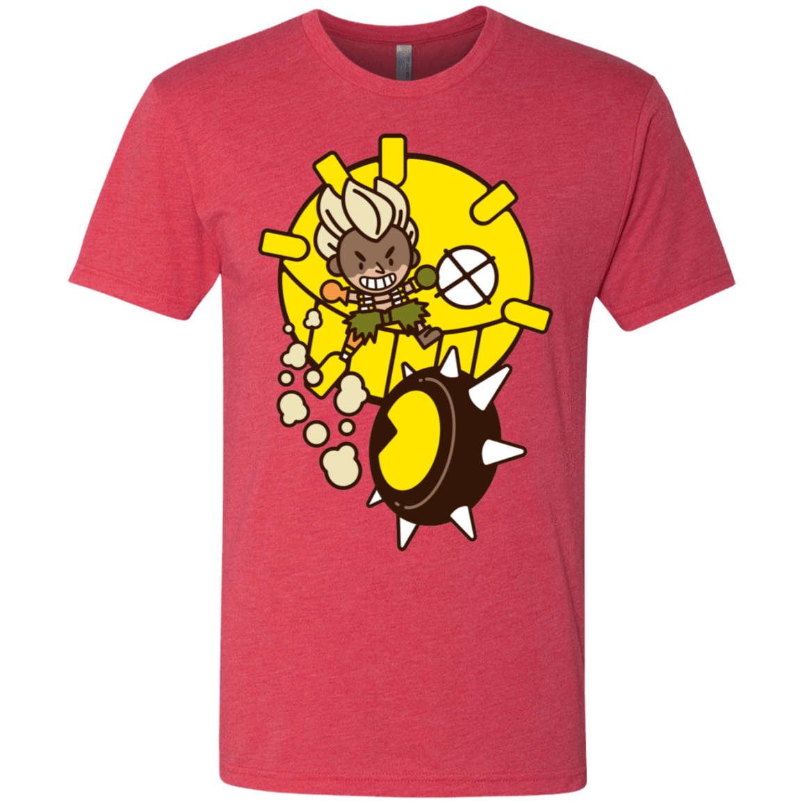 T-Shirts Vintage Red / S Fire in the Hole Men's Triblend T-Shirt