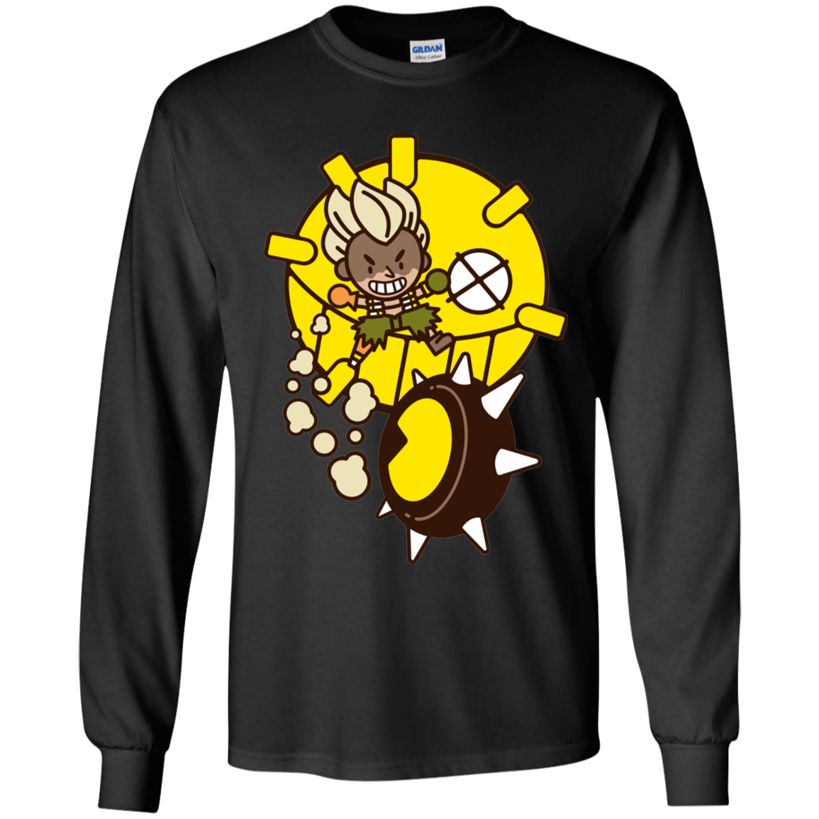 T-Shirts Black / YS Fire in the Hole Youth Long Sleeve T-Shirt