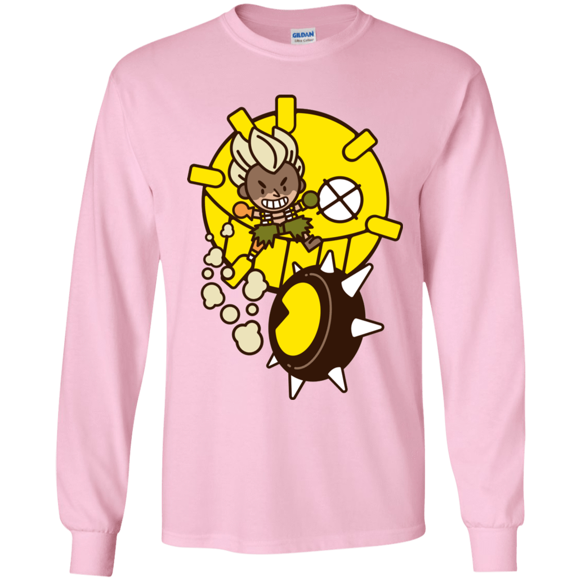 T-Shirts Light Pink / YS Fire in the Hole Youth Long Sleeve T-Shirt