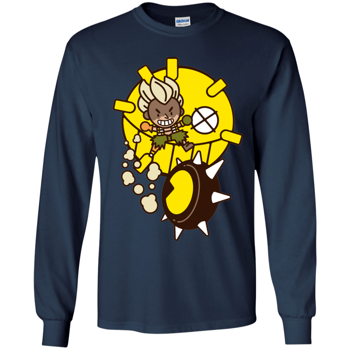 T-Shirts Navy / YS Fire in the Hole Youth Long Sleeve T-Shirt