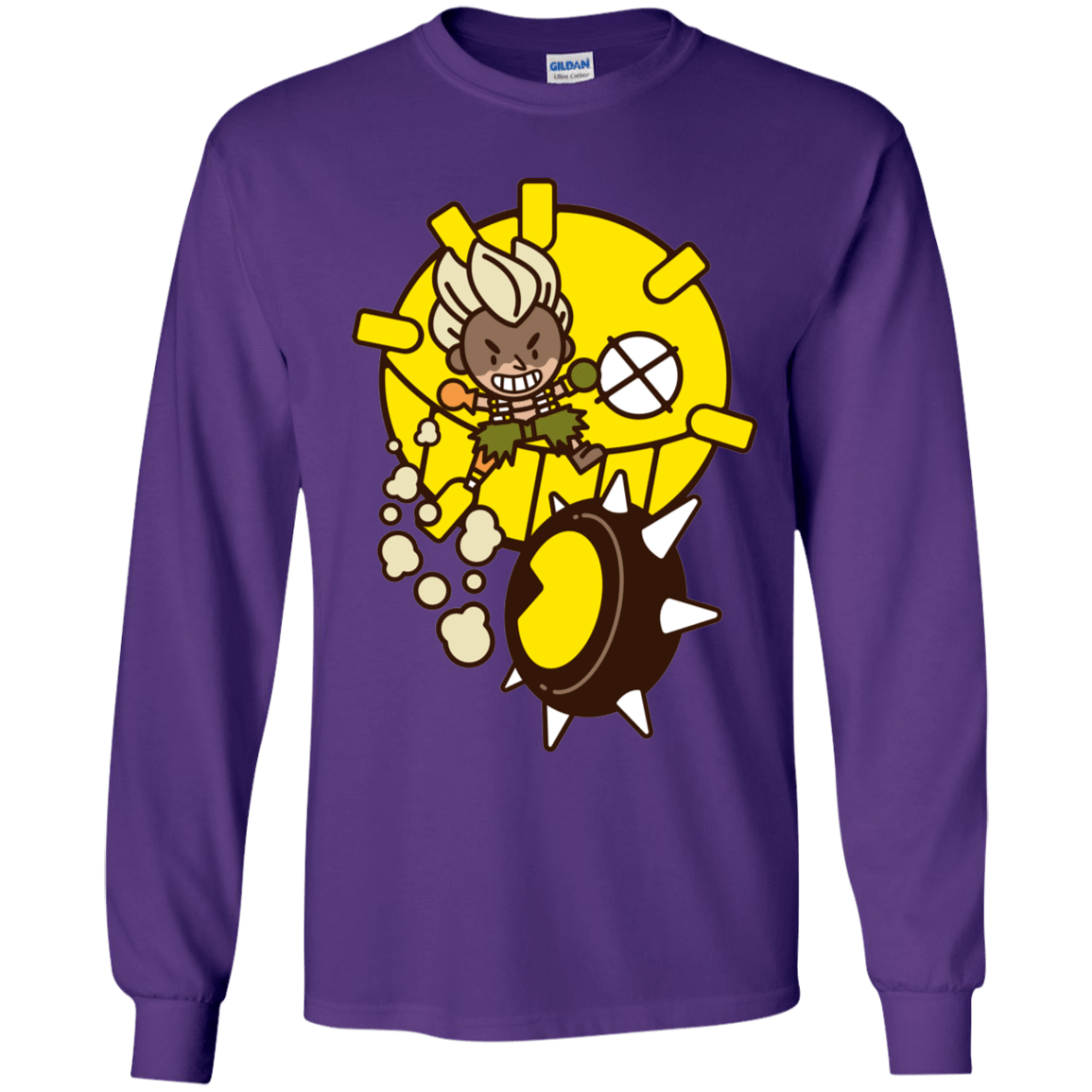 T-Shirts Purple / YS Fire in the Hole Youth Long Sleeve T-Shirt