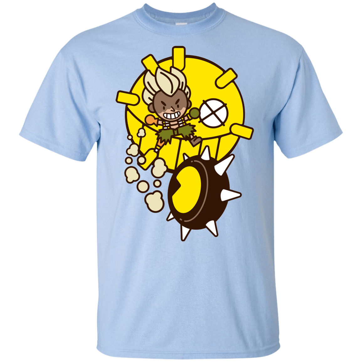 T-Shirts Light Blue / YXS Fire in the Hole Youth T-Shirt