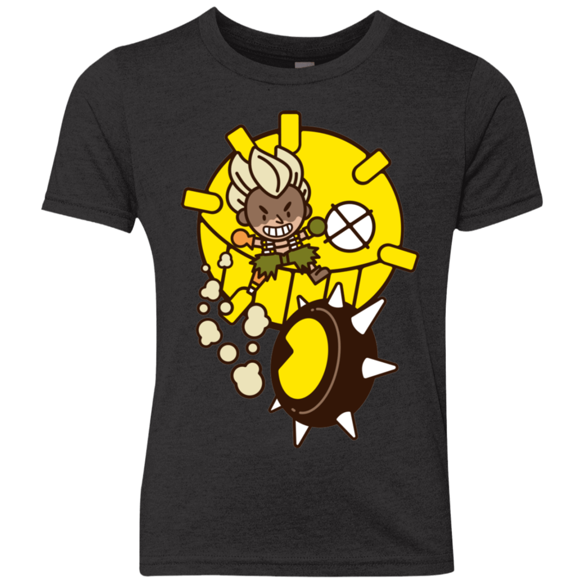 T-Shirts Vintage Black / YXS Fire in the Hole Youth Triblend T-Shirt