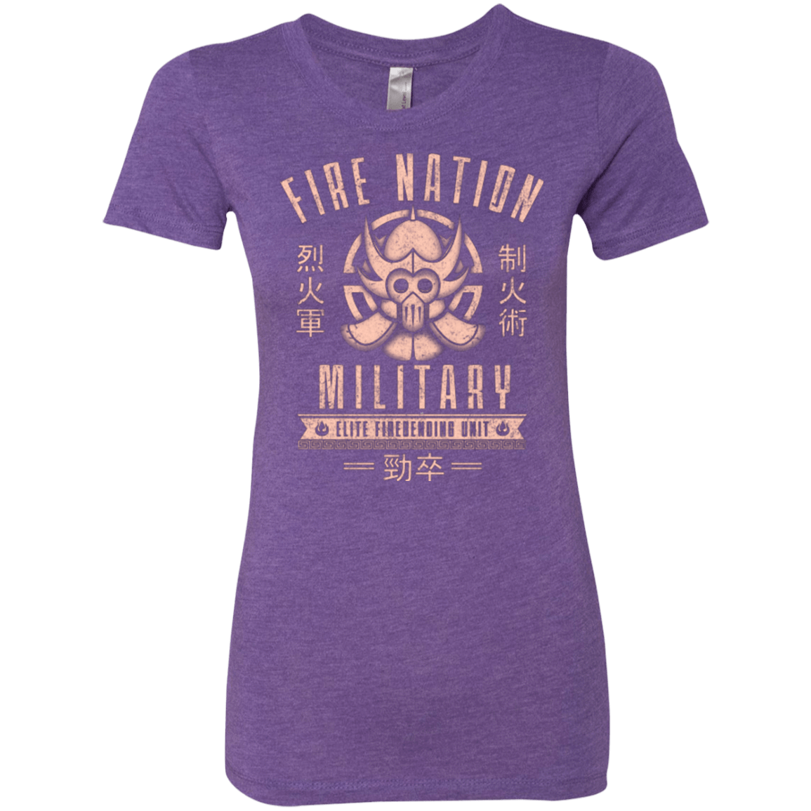 T-Shirts Purple Rush / Small Fire is Fierce Women's Triblend T-Shirt