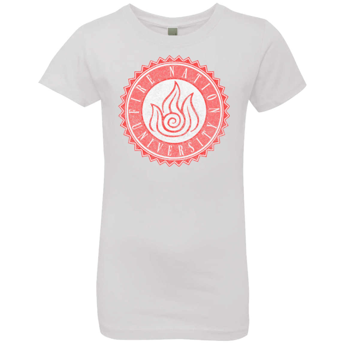 T-Shirts White / YXS Fire Nation Univeristy Girls Premium T-Shirt