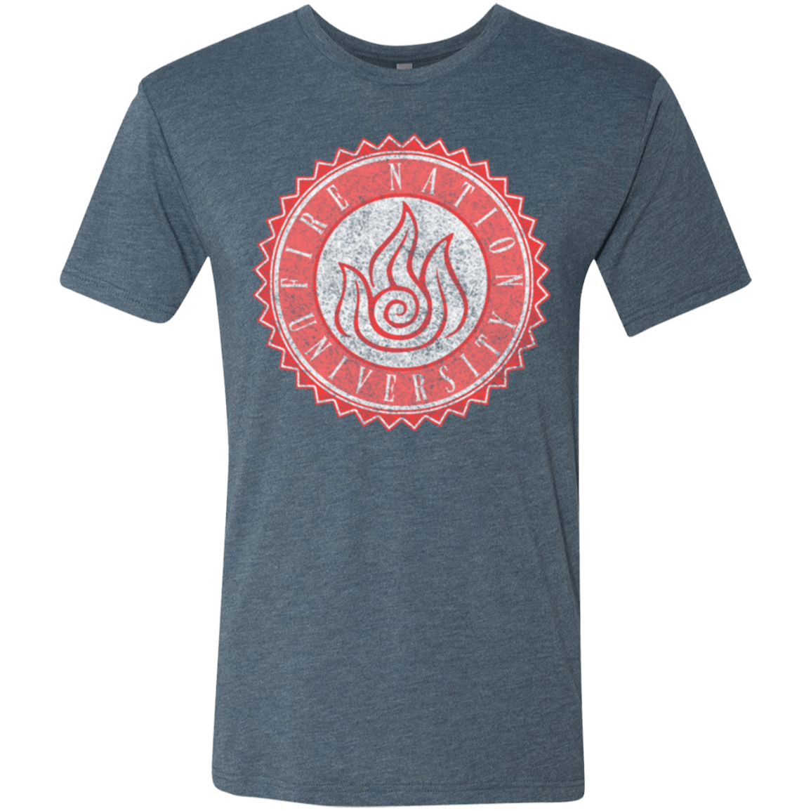 T-Shirts Indigo / Small Fire Nation Univeristy Men's Triblend T-Shirt