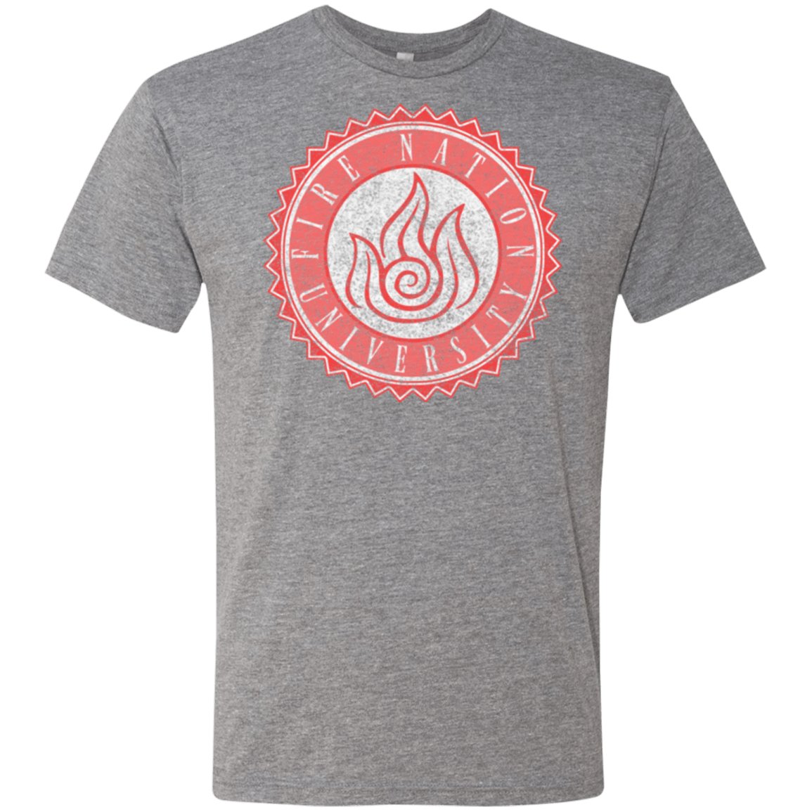 T-Shirts Premium Heather / Small Fire Nation Univeristy Men's Triblend T-Shirt