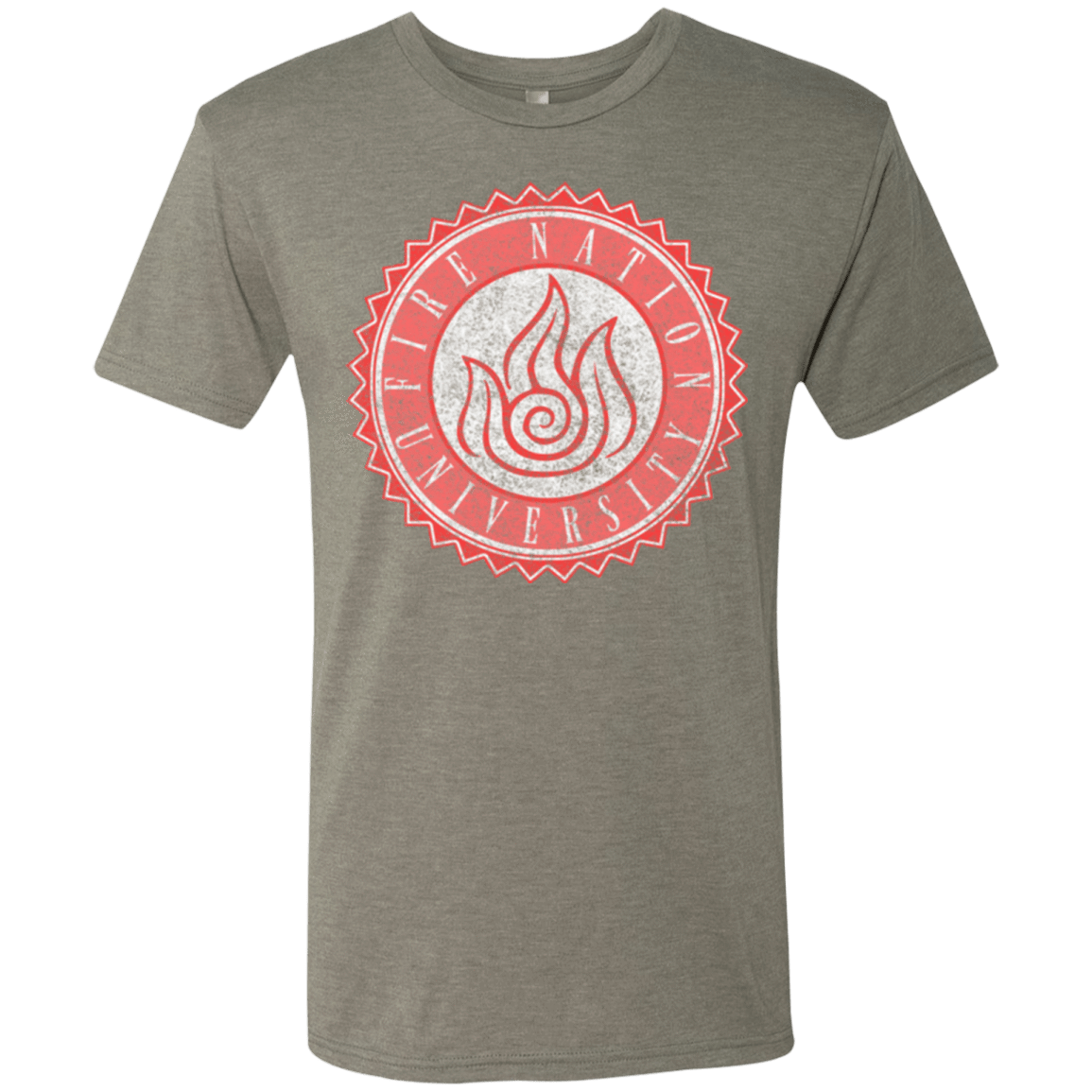 T-Shirts Venetian Grey / Small Fire Nation Univeristy Men's Triblend T-Shirt