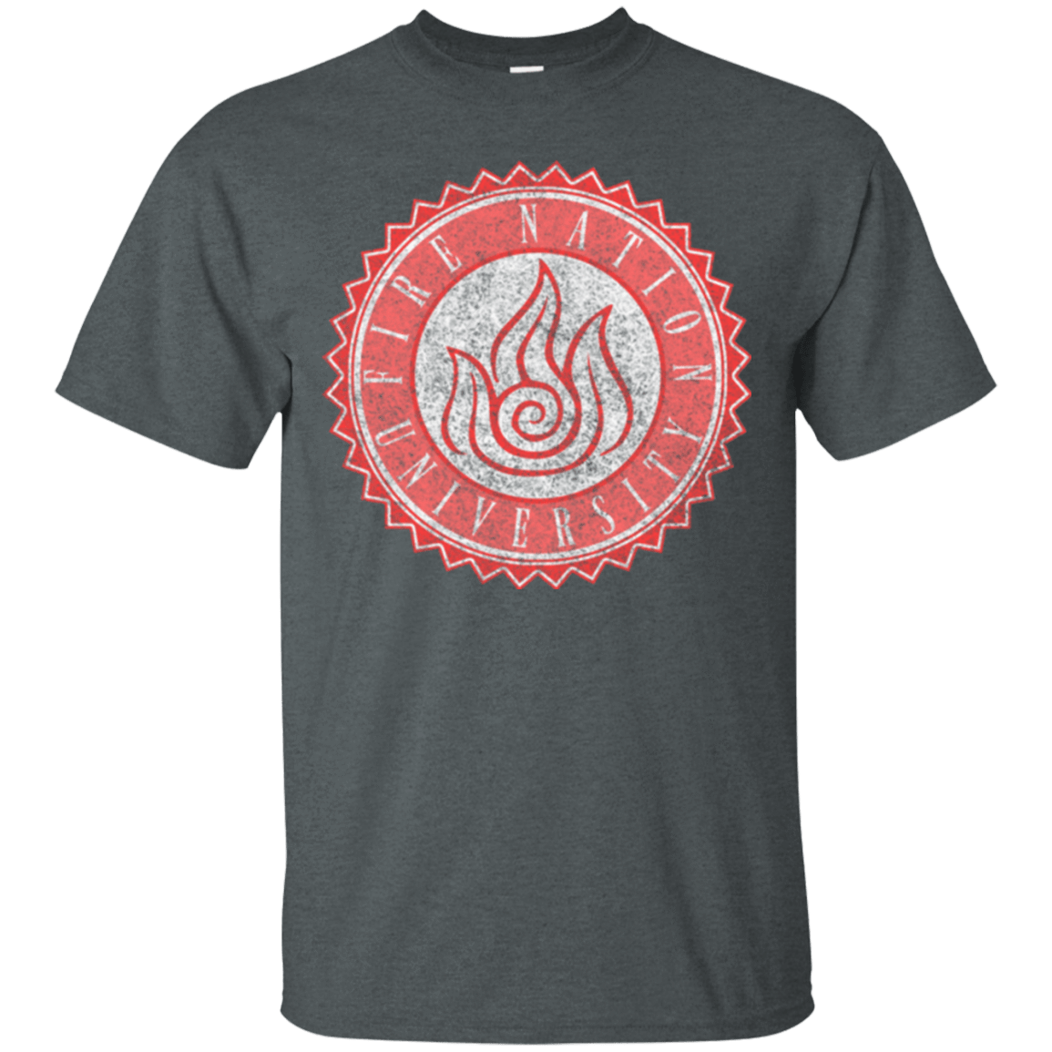 T-Shirts Dark Heather / Small Fire Nation Univeristy T-Shirt