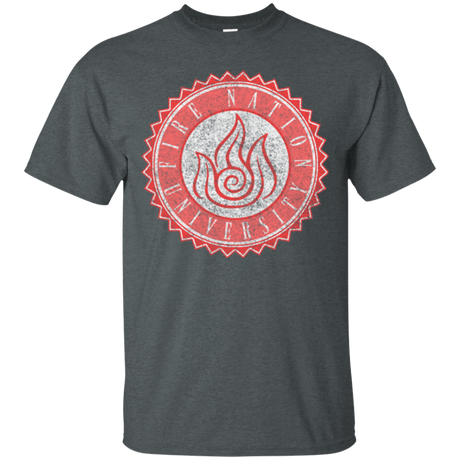 T-Shirts Dark Heather / Small Fire Nation Univeristy T-Shirt