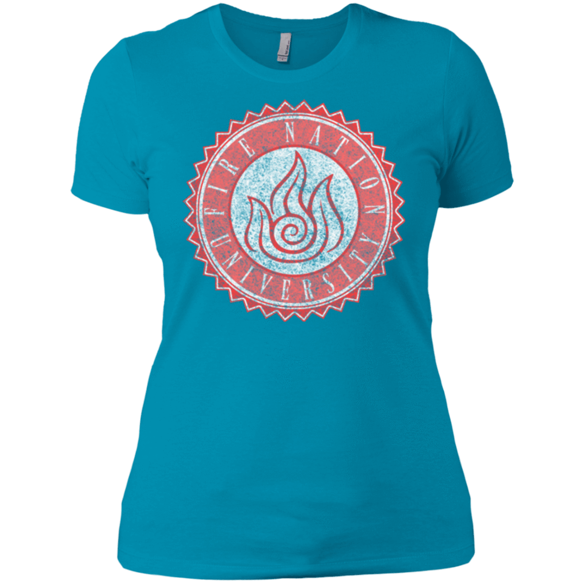 T-Shirts Turquoise / X-Small Fire Nation Univeristy Women's Premium T-Shirt