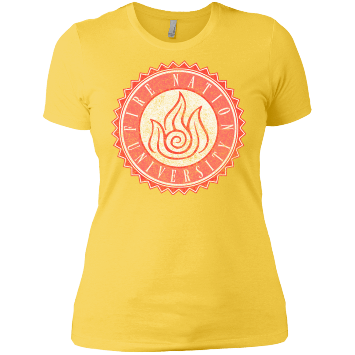 T-Shirts Vibrant Yellow / X-Small Fire Nation Univeristy Women's Premium T-Shirt