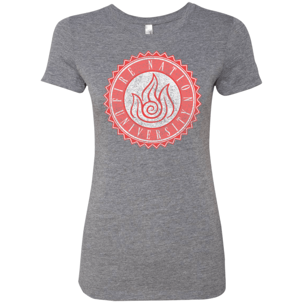 T-Shirts Premium Heather / Small Fire Nation Univeristy Women's Triblend T-Shirt