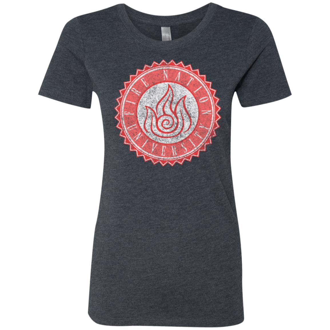 T-Shirts Vintage Navy / Small Fire Nation Univeristy Women's Triblend T-Shirt