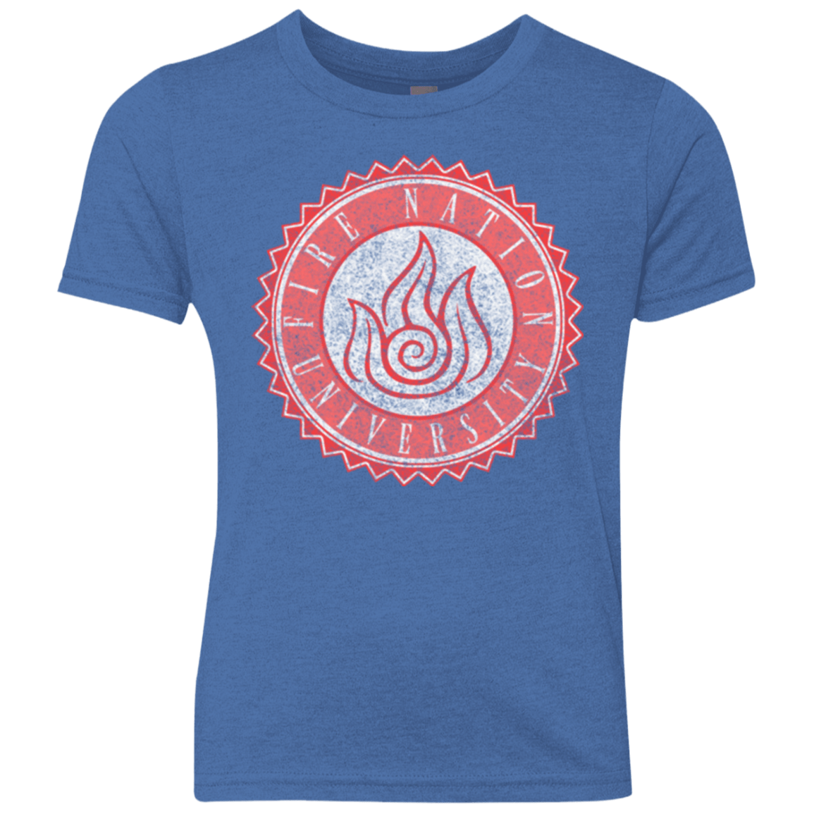 T-Shirts Vintage Royal / YXS Fire Nation Univeristy Youth Triblend T-Shirt