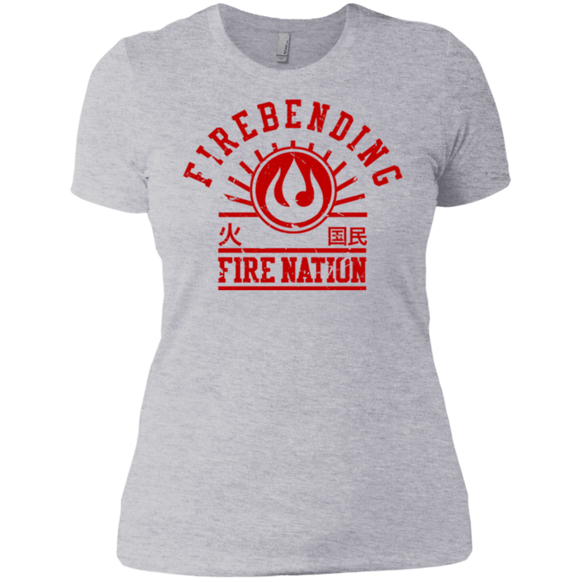 T-Shirts Heather Grey / X-Small Fire Nation Women's Premium T-Shirt