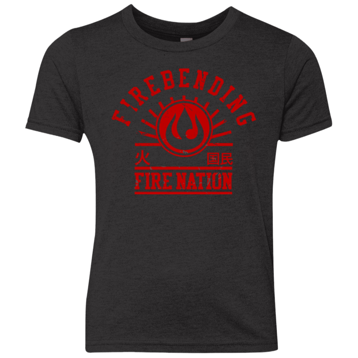 T-Shirts Vintage Black / YXS Fire Nation Youth Triblend T-Shirt