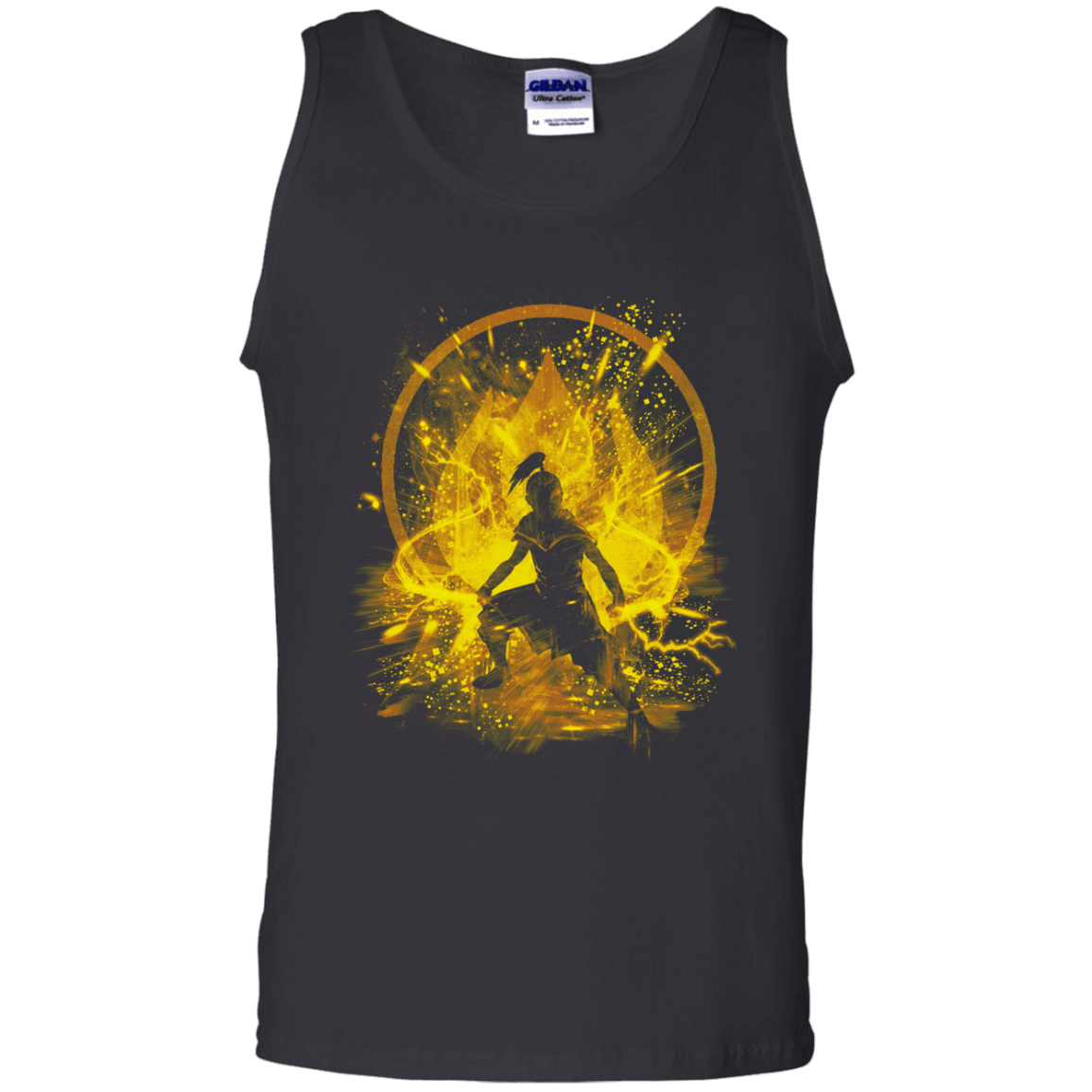T-Shirts Black / S Fire Prince Men's Tank Top
