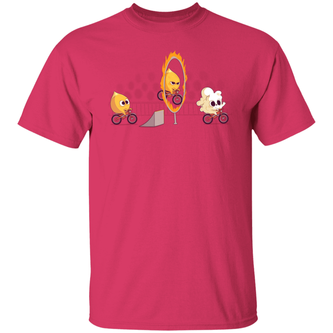 T-Shirts Heliconia / S Fire Stunt T-Shirt