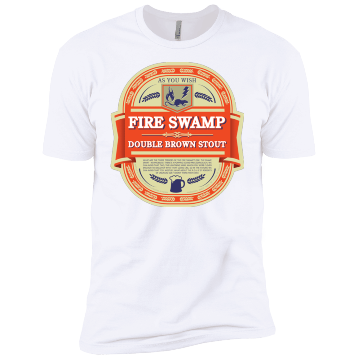 T-Shirts White / YXS Fire Swamp Ale Boys Premium T-Shirt