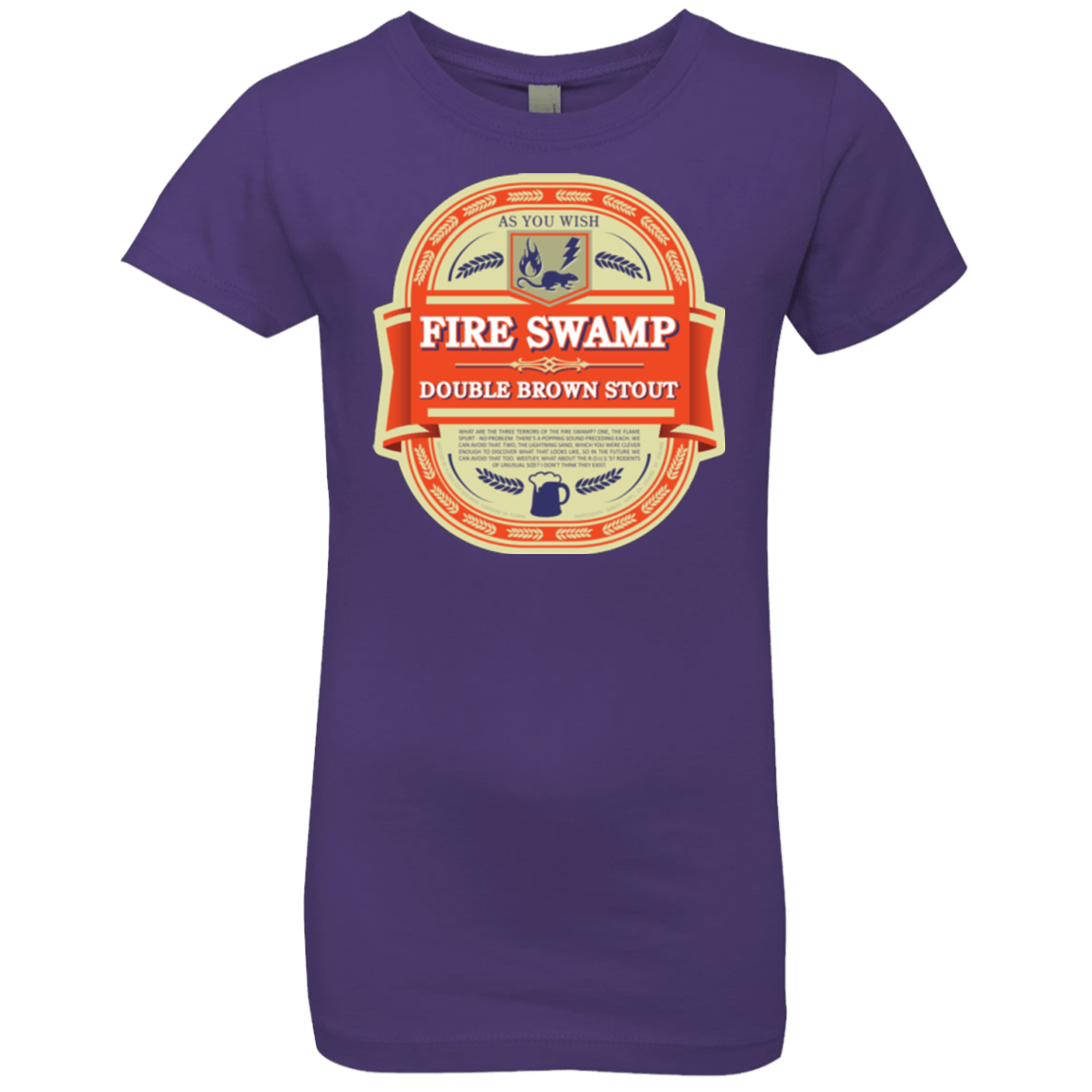 Fire Swamp Ale Girls Premium T-Shirt
