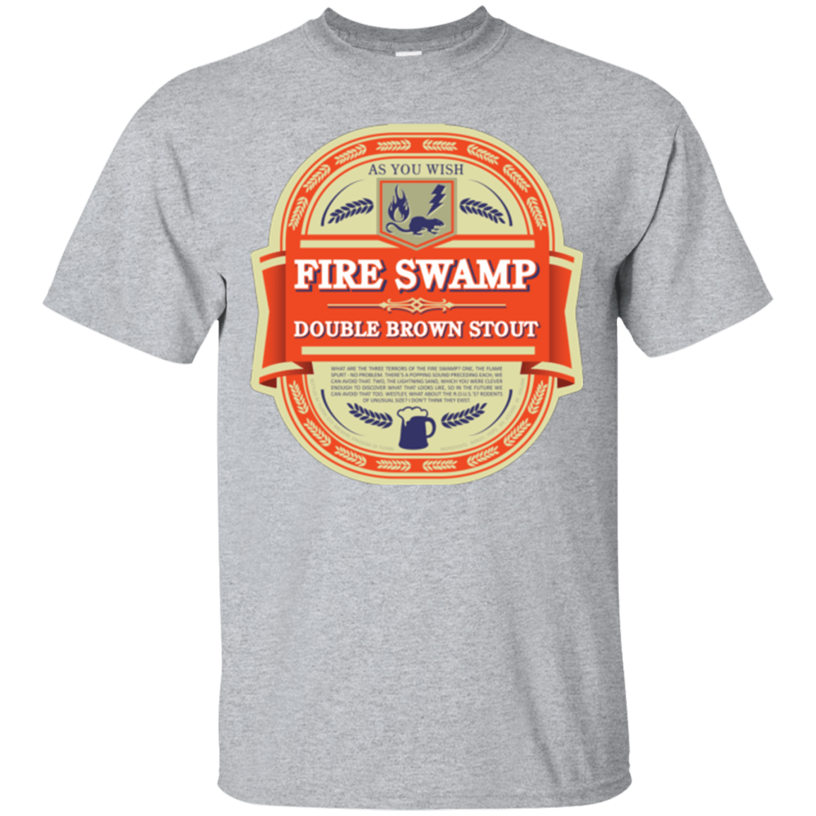 T-Shirts Sport Grey / Small Fire Swamp Ale T-Shirt