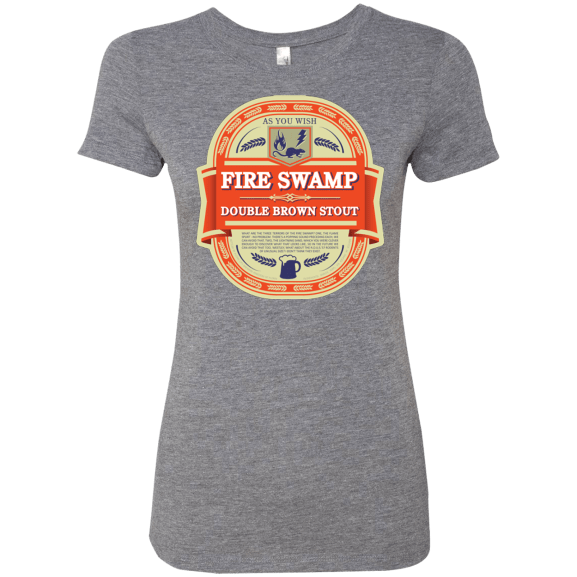 T-Shirts Premium Heather / Small Fire Swamp Ale Women's Triblend T-Shirt
