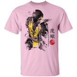 T-Shirts Light Pink / S Fire Warrior Sumi-E T-Shirt