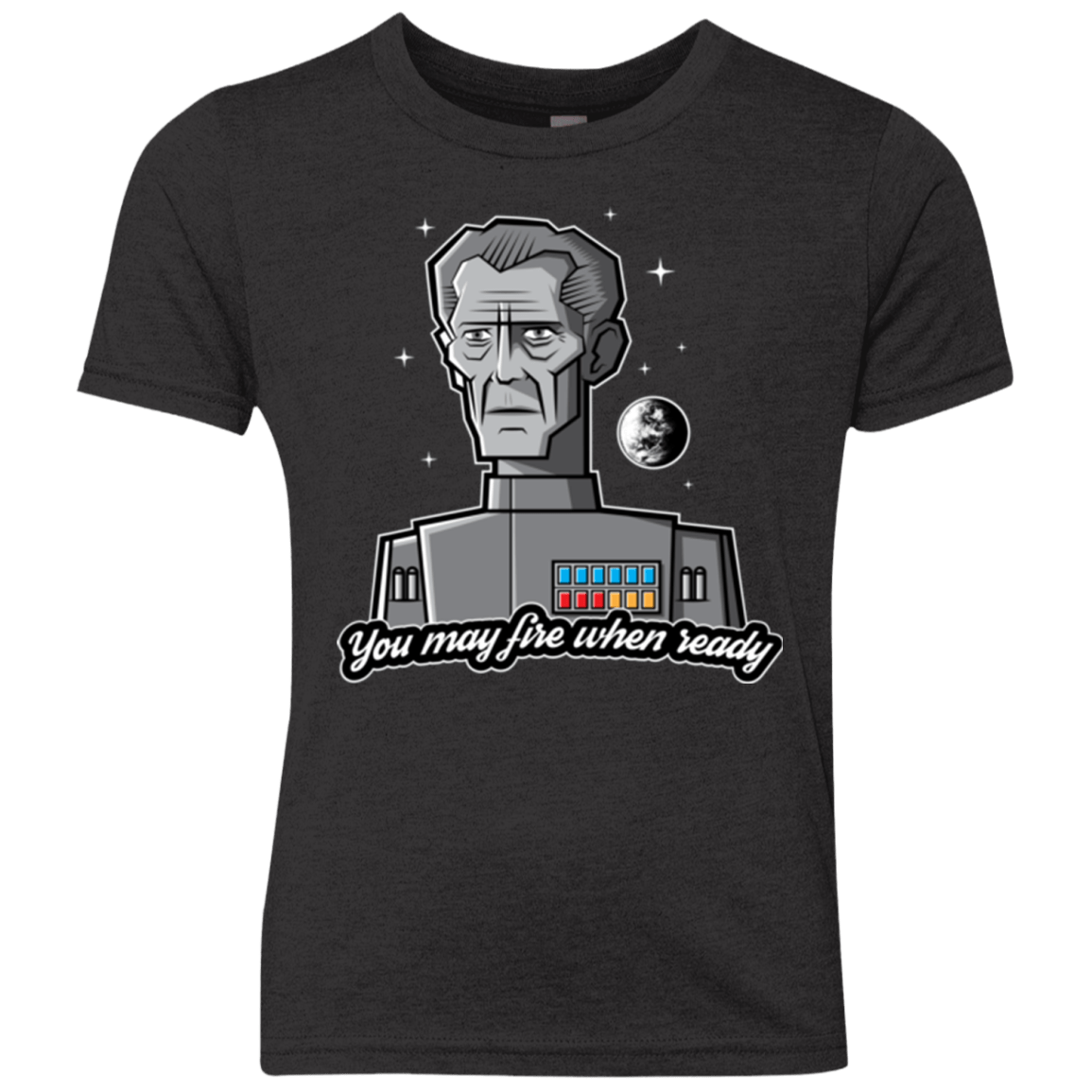 T-Shirts Vintage Black / YXS Fire When Ready Youth Triblend T-Shirt