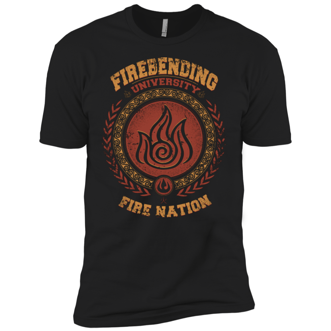 T-Shirts Black / YXS Firebending university Boys Premium T-Shirt