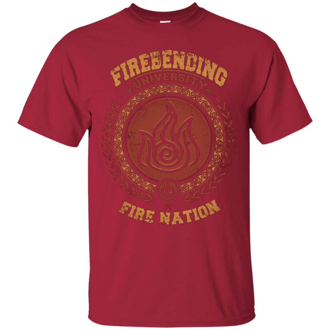 T-Shirts Cardinal / Small Firebending university T-Shirt