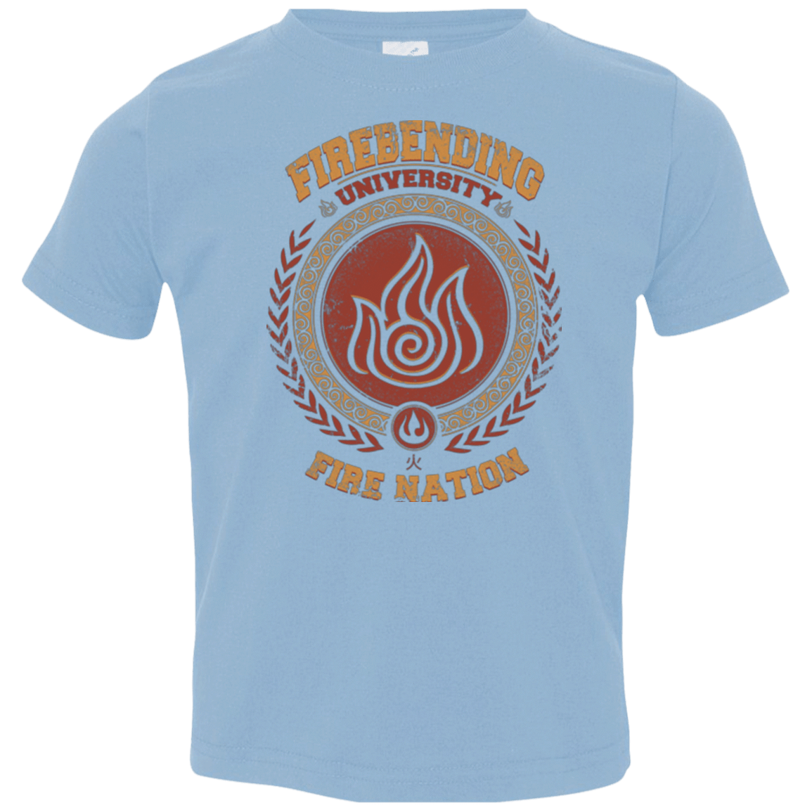 T-Shirts Light Blue / 2T Firebending university Toddler Premium T-Shirt