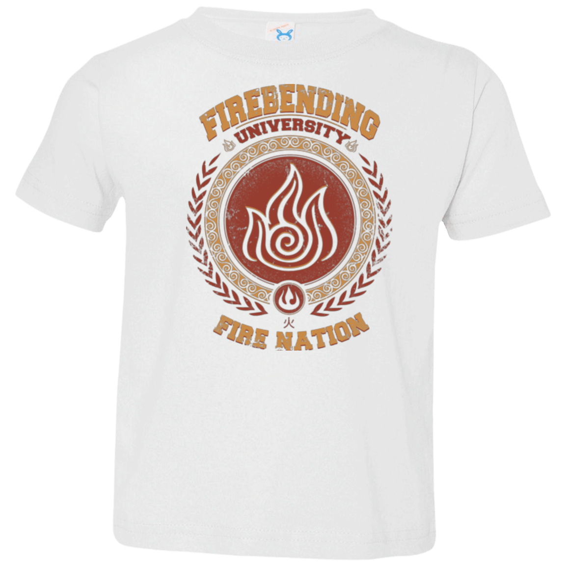 T-Shirts White / 2T Firebending university Toddler Premium T-Shirt