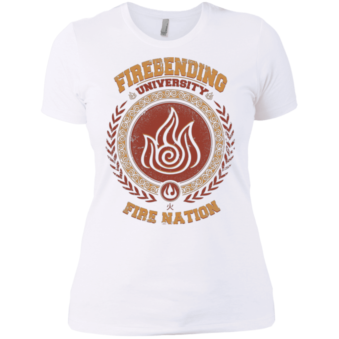 T-Shirts White / X-Small Firebending university Women's Premium T-Shirt