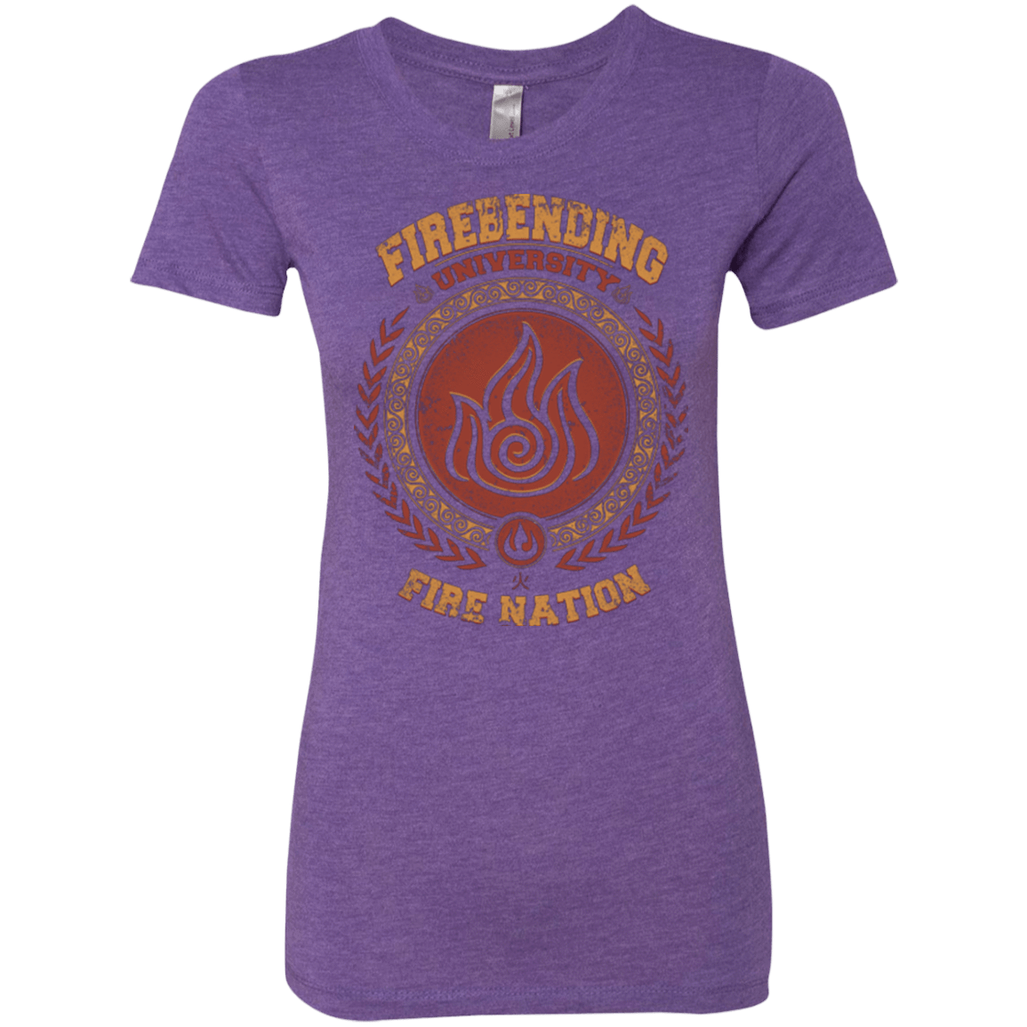T-Shirts Purple Rush / Small Firebending university Women's Triblend T-Shirt