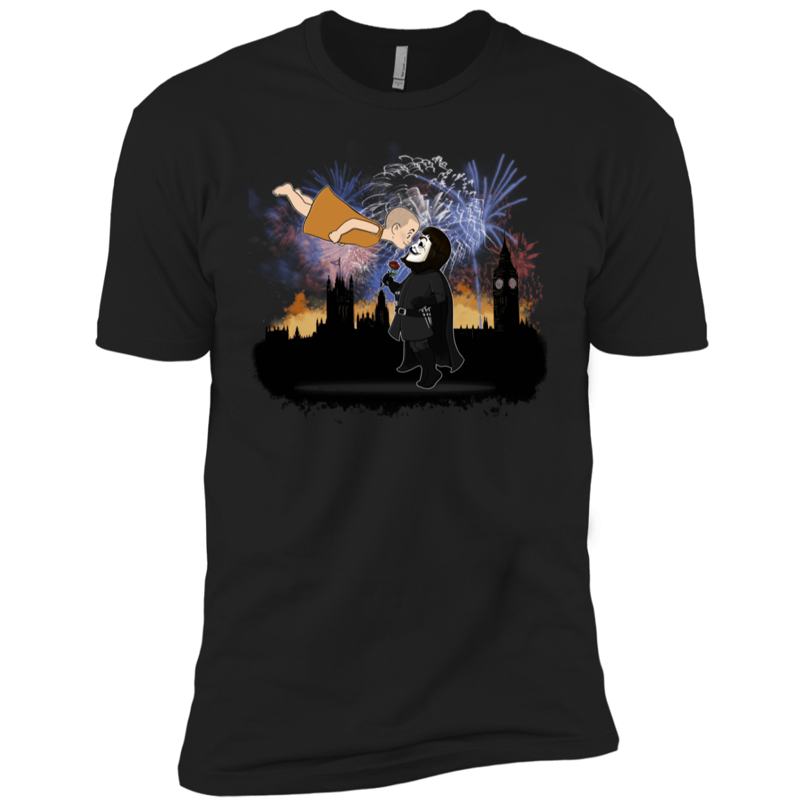 T-Shirts Black / YXS Fireworks Boys Premium T-Shirt