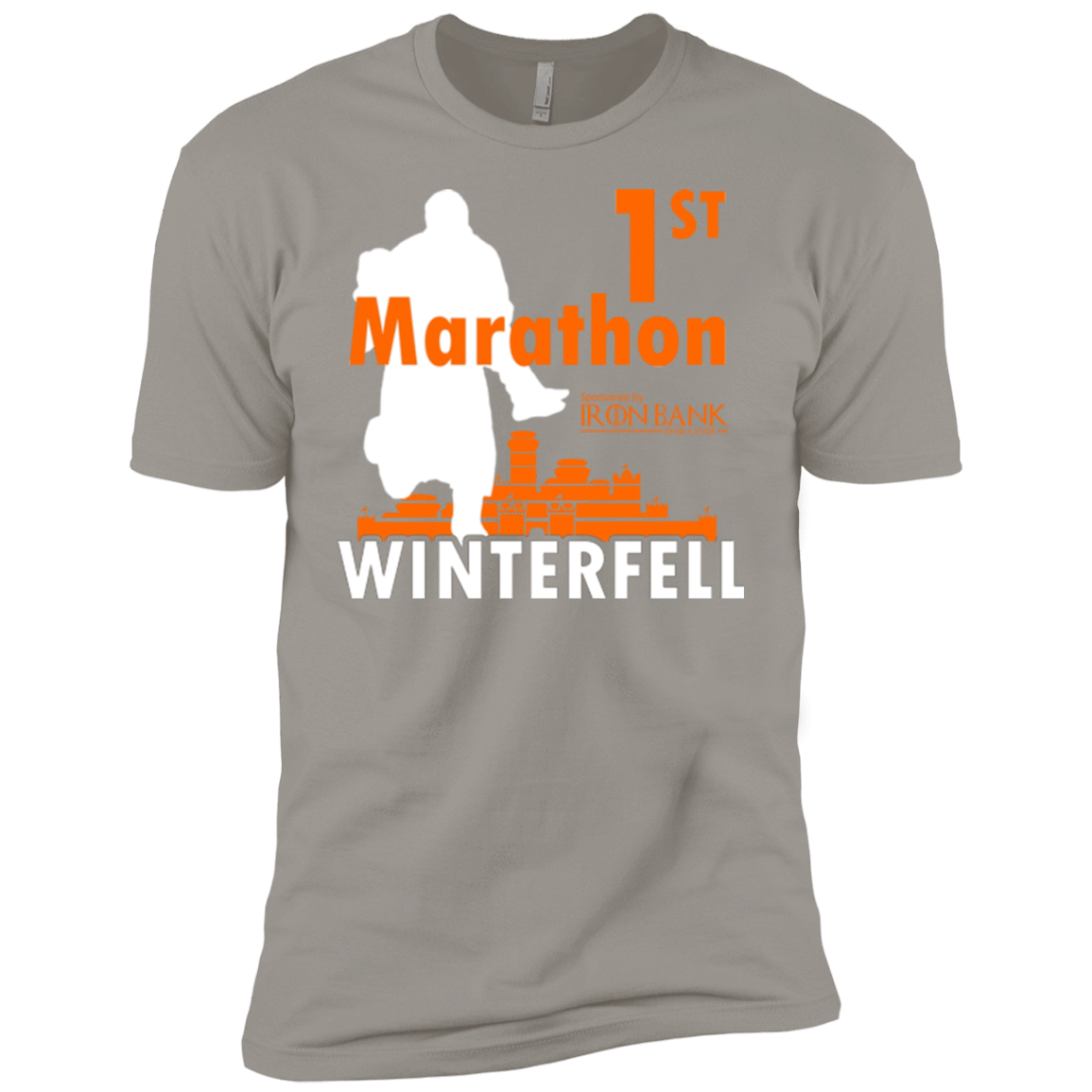 T-Shirts Light Grey / YXS First marathon Boys Premium T-Shirt