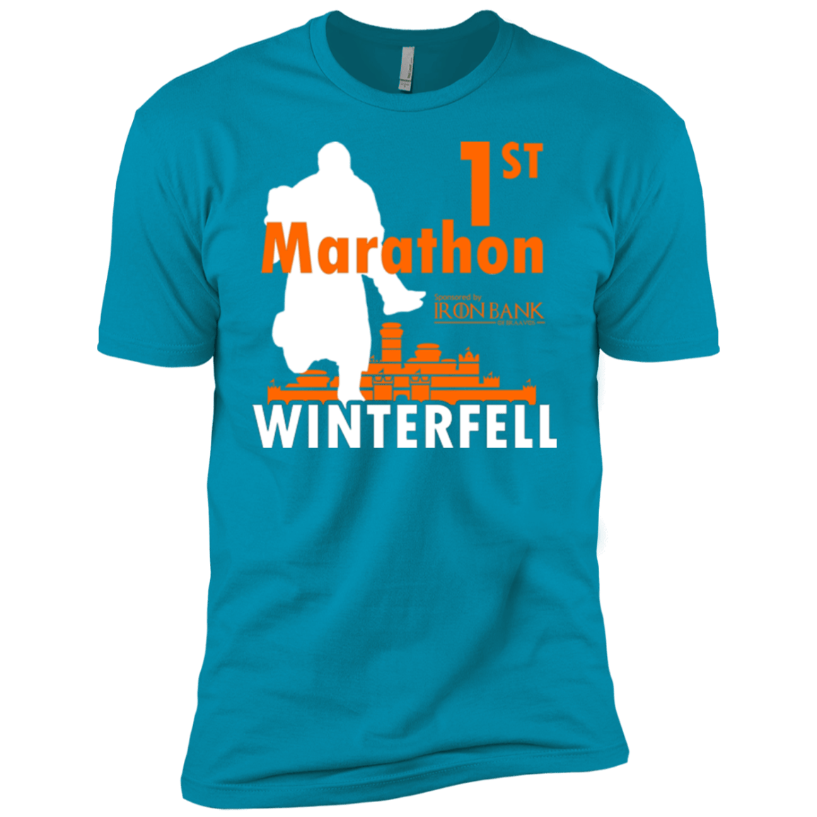 T-Shirts Turquoise / YXS First marathon Boys Premium T-Shirt