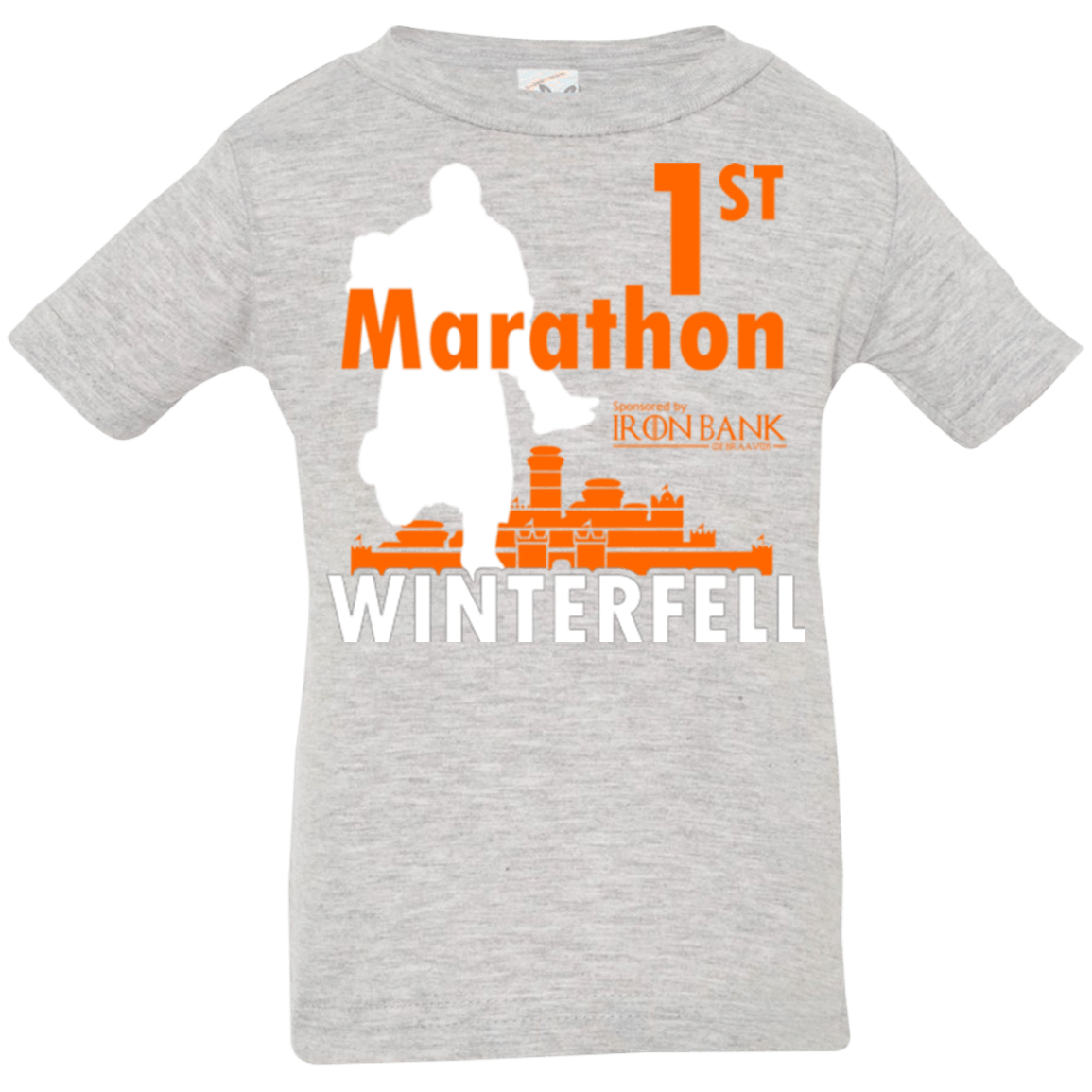 T-Shirts Heather / 6 Months First marathon Infant Premium T-Shirt